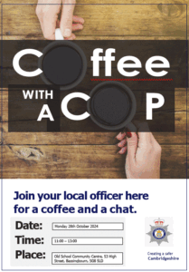 Coffee with a Cop in Bassingbourn on 28th October 2024 – Bassingbourn ...